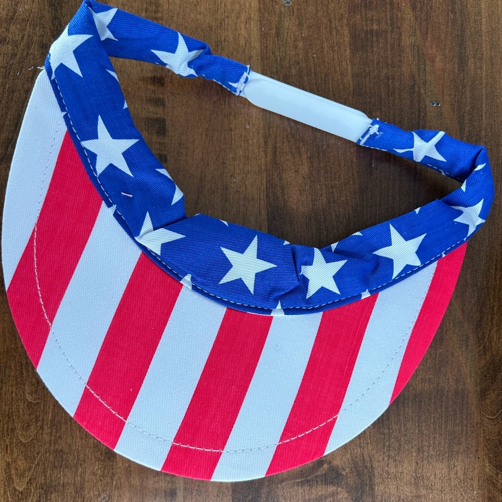 USA Flag Visor